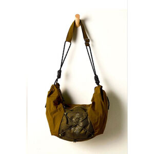 Free People Movement Buti Logo Happy Landing Sling Olive NWT